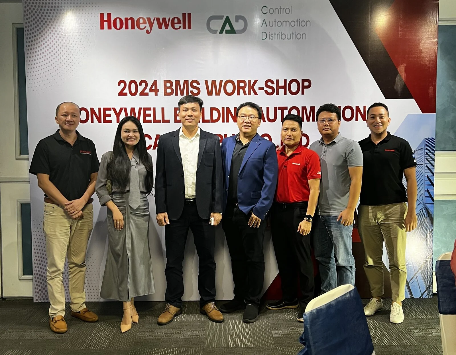 CAD và Honeywell tại hội thảo BMS, CAD trở thành nhà phân phối ủy quyền Honeywell Building Automation