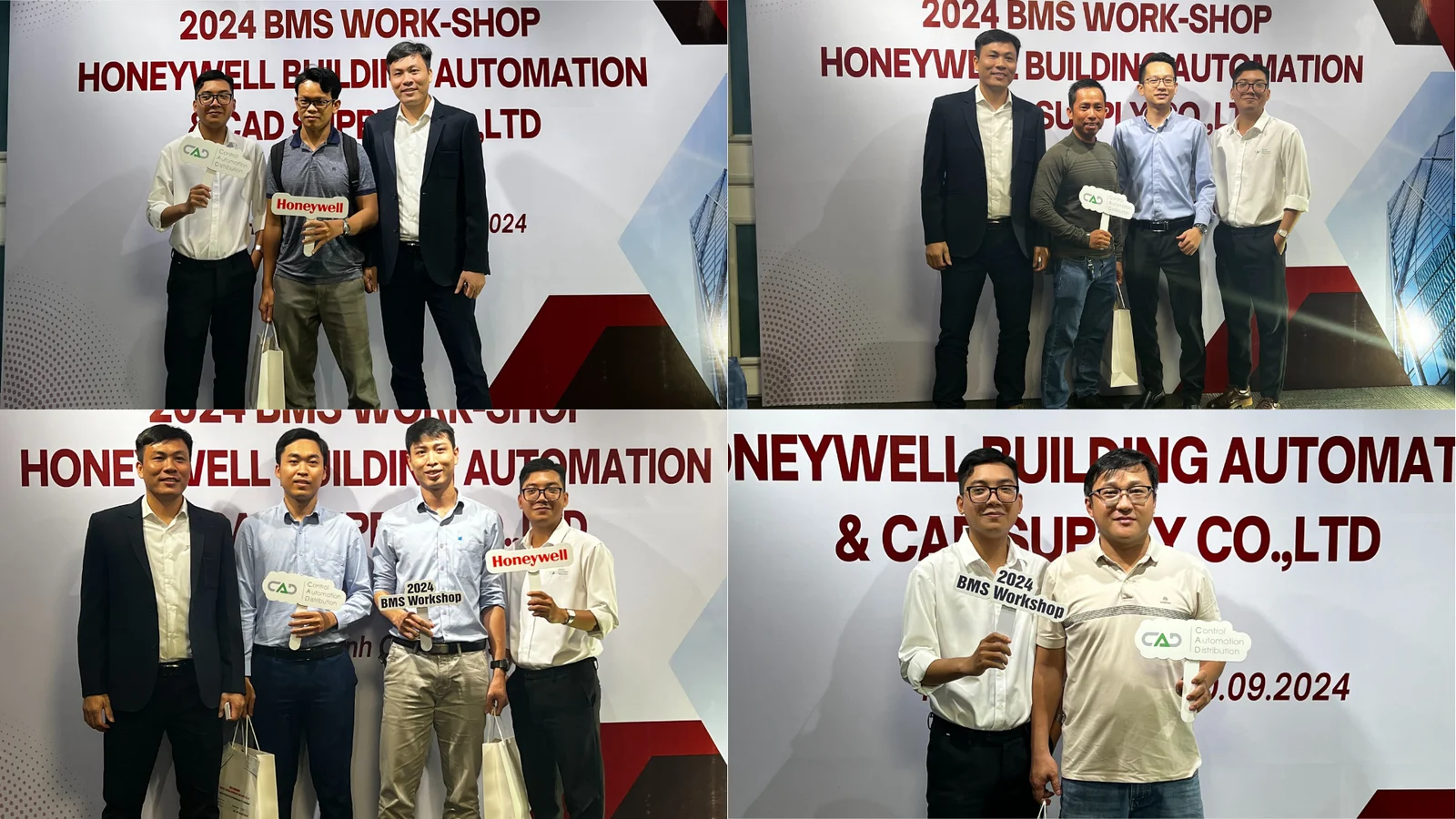 Khách mời tham dự hội thảo BMS của CAD và Honeywell
