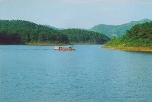 Surface water from rivers and lakes used for domestic water supply