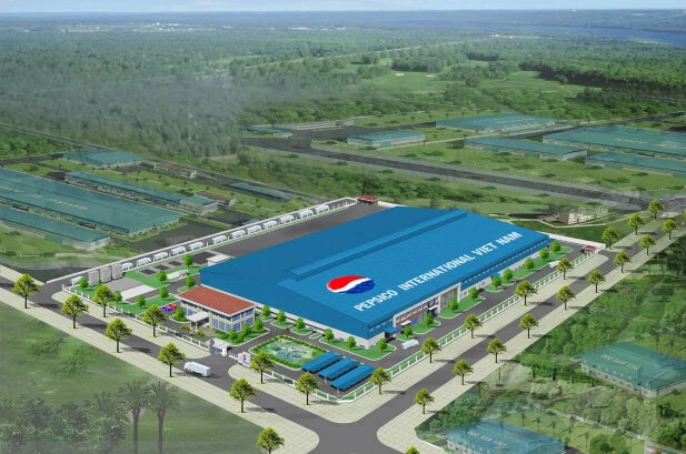 Phối cảnh nhà máy PepsiCo International Việt Nam (ảnh minh hoạ của khách hàng)