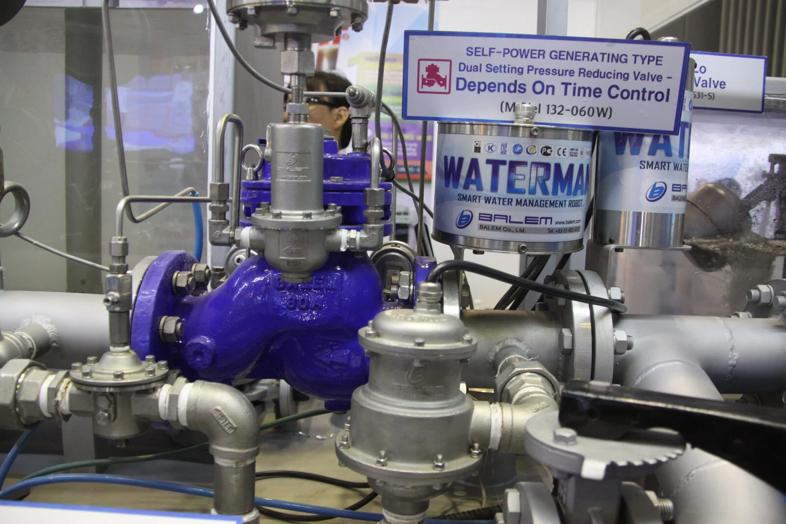 CAD and Balem Valve booth at VIETWATER 2017